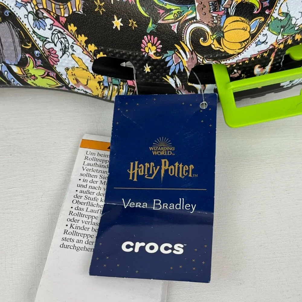 Crocs Clogs X Classic Harry Potter Vera Bradley Men's 12 - Limited Edition